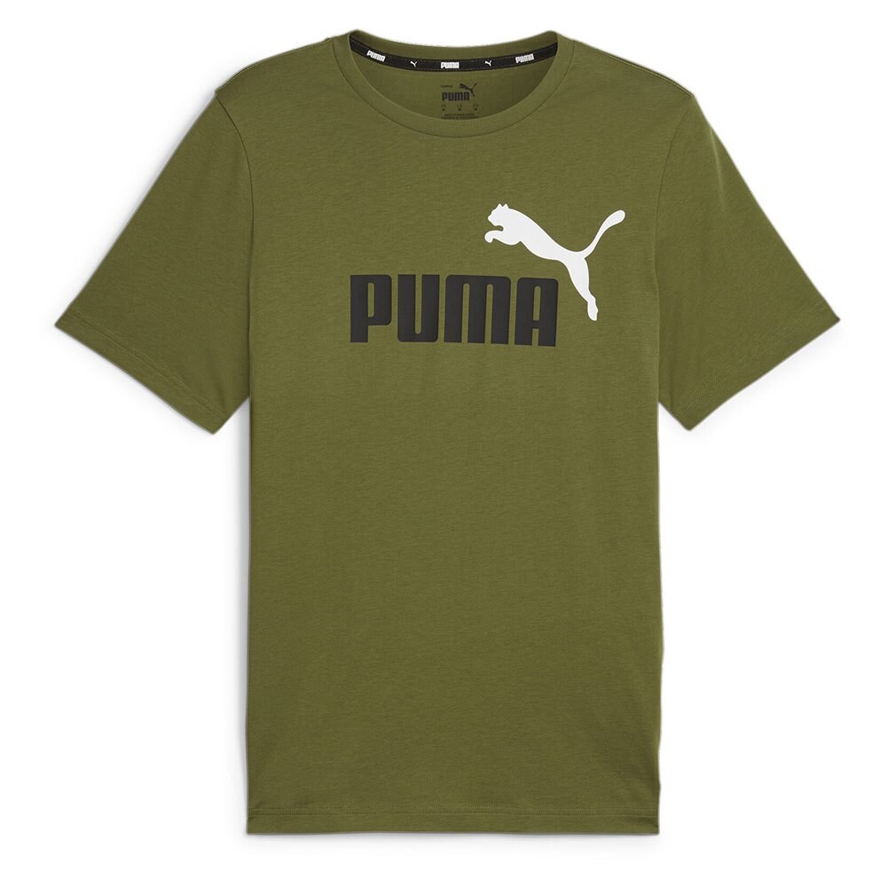 

Футболка с коротким рукавом Puma Ess+ 2 Col Logo, зеленый