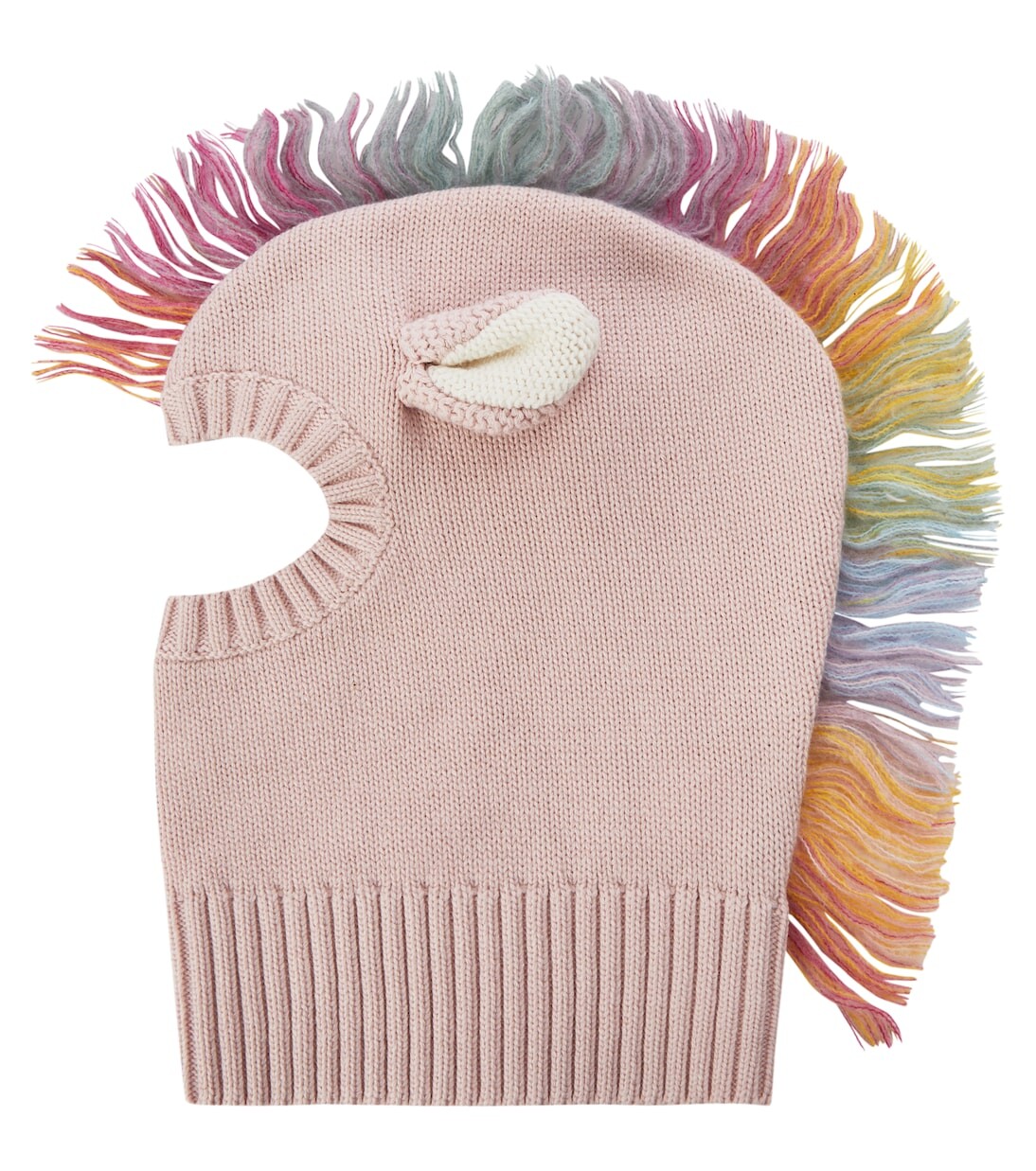 

Вязаный капюшон Stella Mccartney Kids, розовый