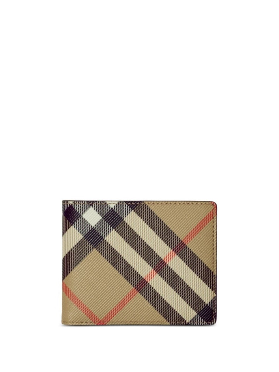 

Burberry бумажник в клетку, коричневый