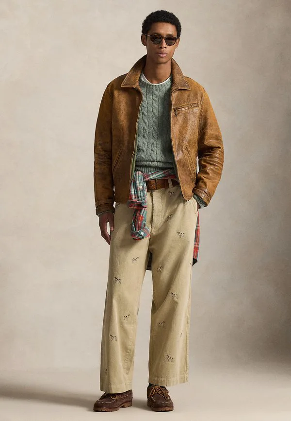 Большие вельветовые брюки-чиносы Polo Ralph Lauren, Paddock Tan — фото 2