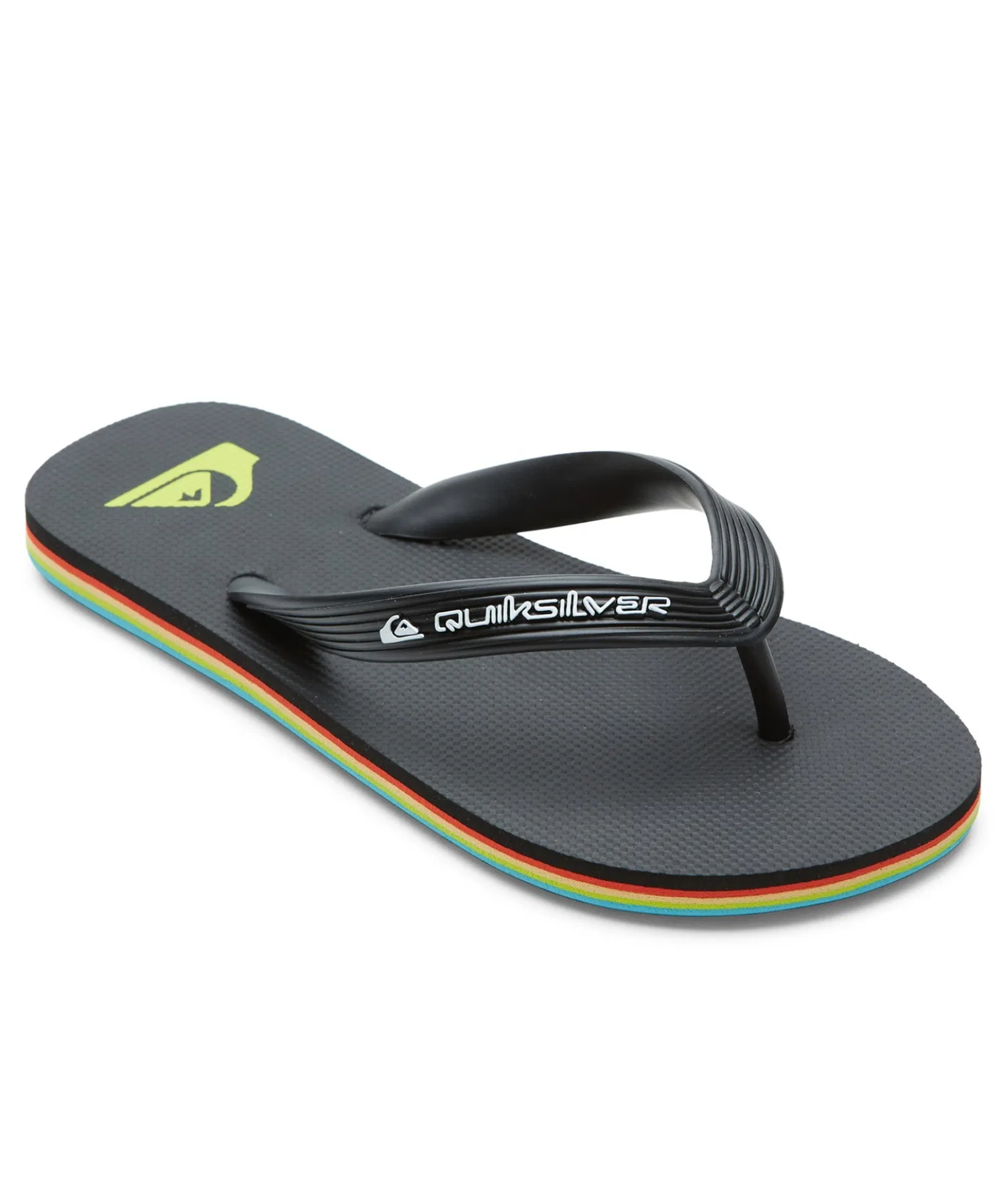Детские пляжные сланцы Quiksilver MOLOKAI CORE YOUTH чёрные