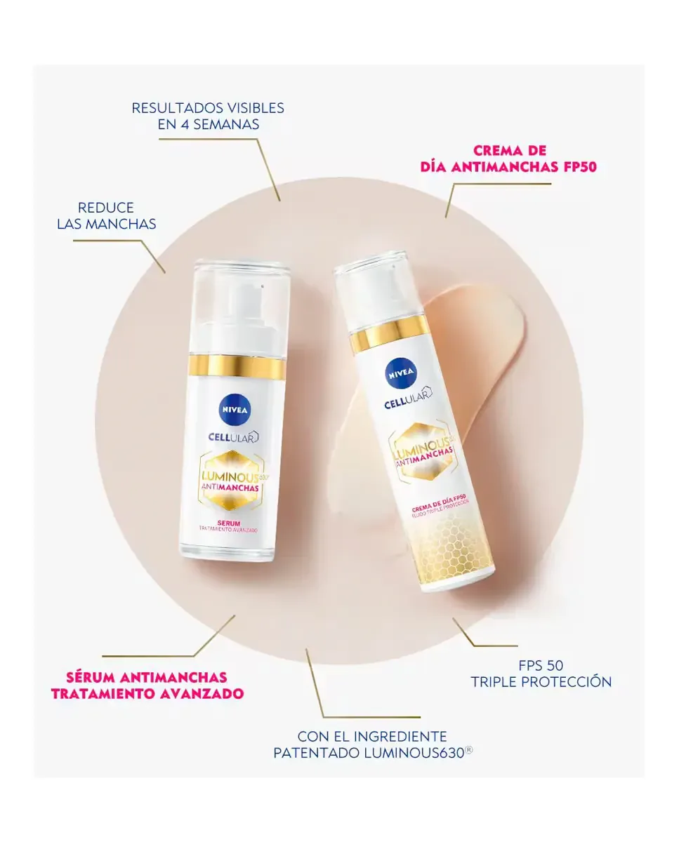 Набор для ухода против морщин Luminous Полный уход Nivea — фото 3