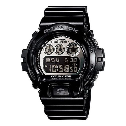 

Часы CASIO G-Shock Digital 'Black Silver', черный