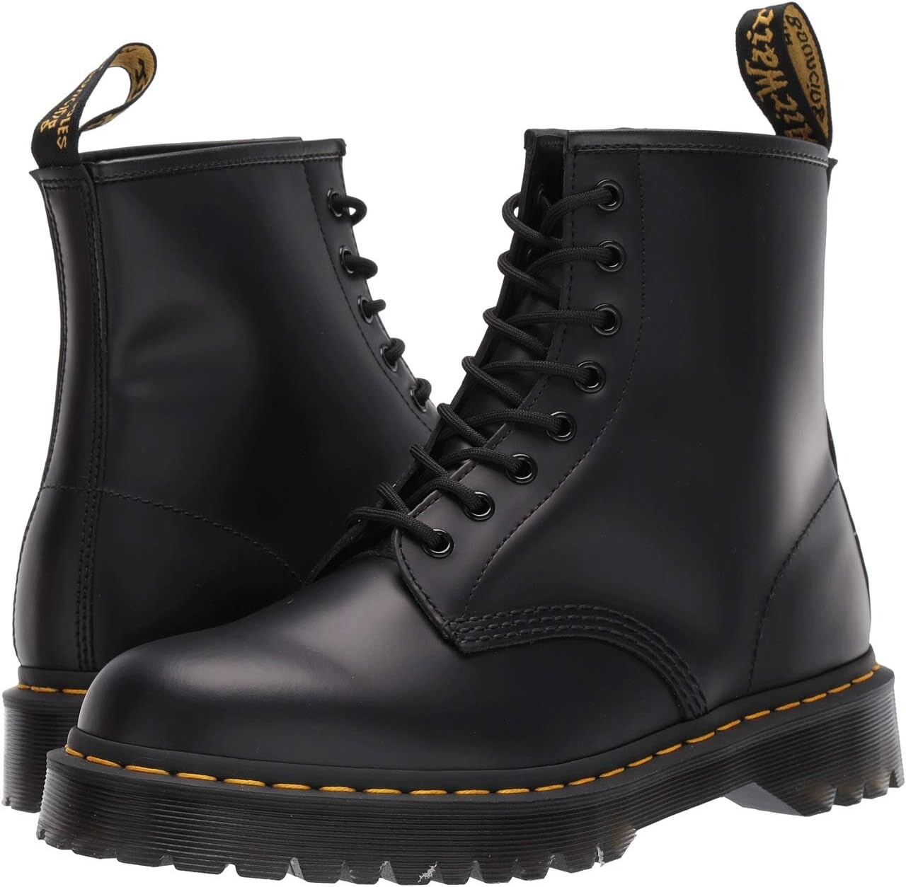 

Ботинки на шнуровке 1460 Bex Smooth Leather Lace Up Boots Dr. Martens, цвет Black Smooth