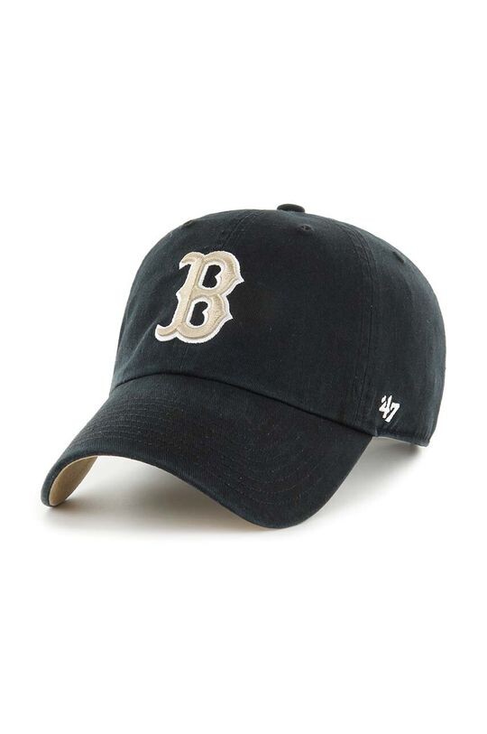 

Хлопковая бейсболка MLB Boston Red Sox 47 brand, черный