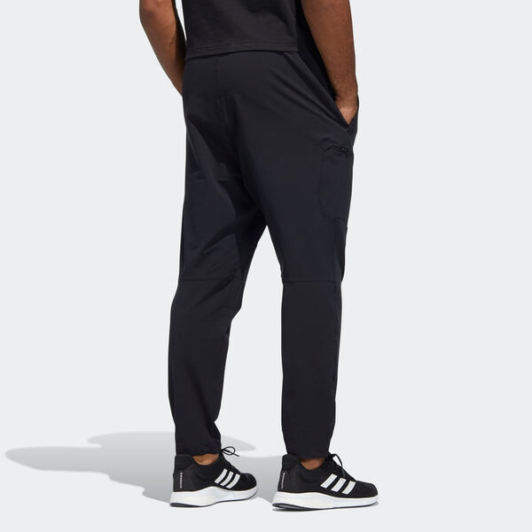 Спортивные штаны Men's adidas Th Strech Wvpt Solid Color Casual Sports Pants/Trousers/Joggers Black, черный — фото 4