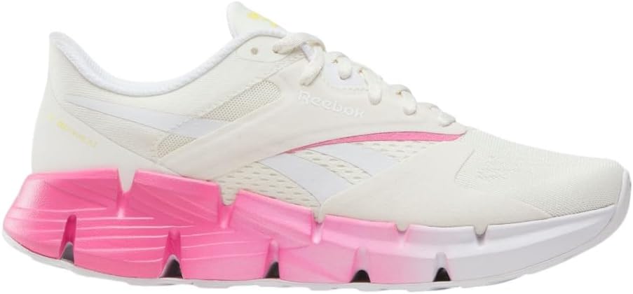 

Кроссовки Reebok для взрослых унисекс Zig Dynamica 5, Vintgchalk White Trupink