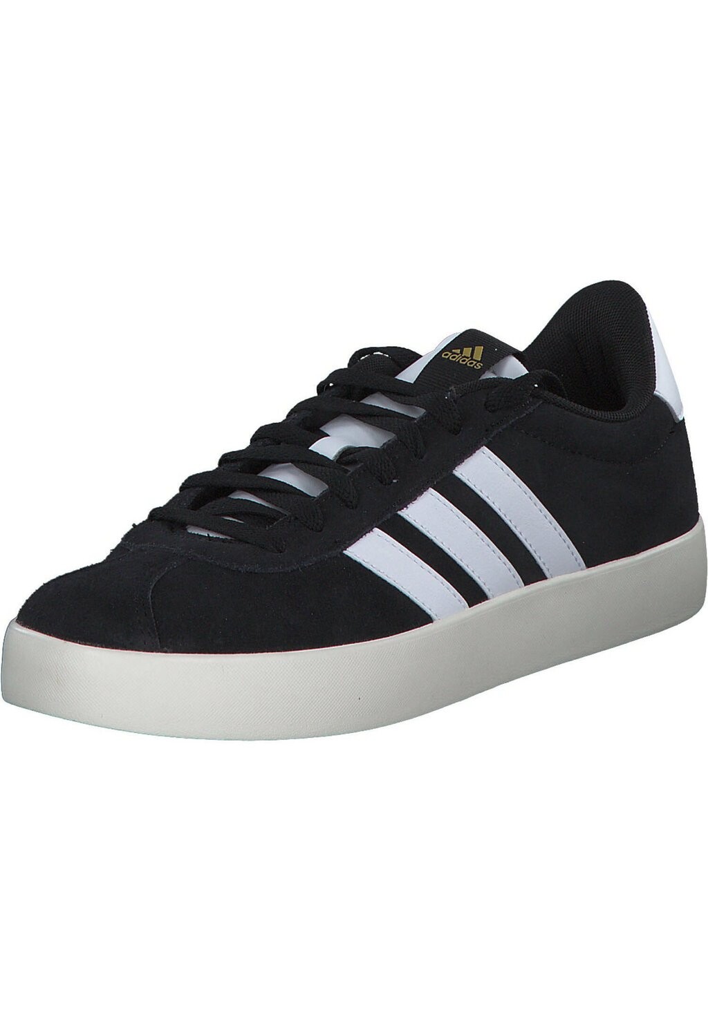 Кроссовки низкие VL COURT 3.0 adidas Originals, цвет black white gold met — фото 2