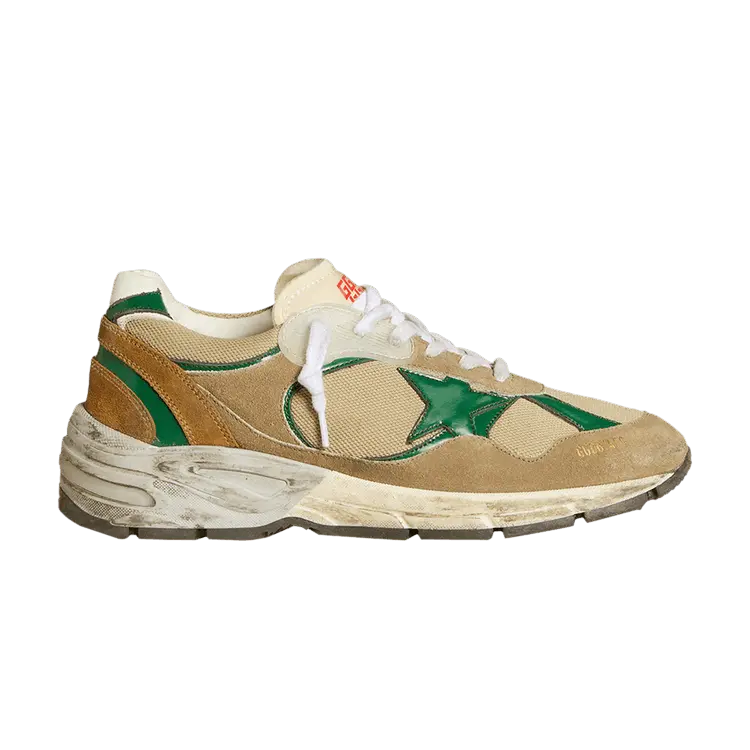 Кроссовки Golden Goose Golden Goose Wmns Dad-Star 'White Taupe Green', желто-коричневый