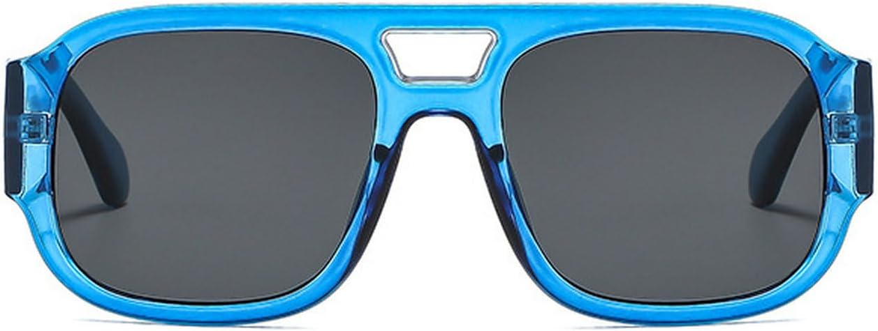 

Винтажные женские большие солнцезащитные очки Laureles, мужские квадратные солнцезащитные очки, унисекс солнцезащитные очки для мужчин и женщин с защитой от УФ-излучения UV400, C2