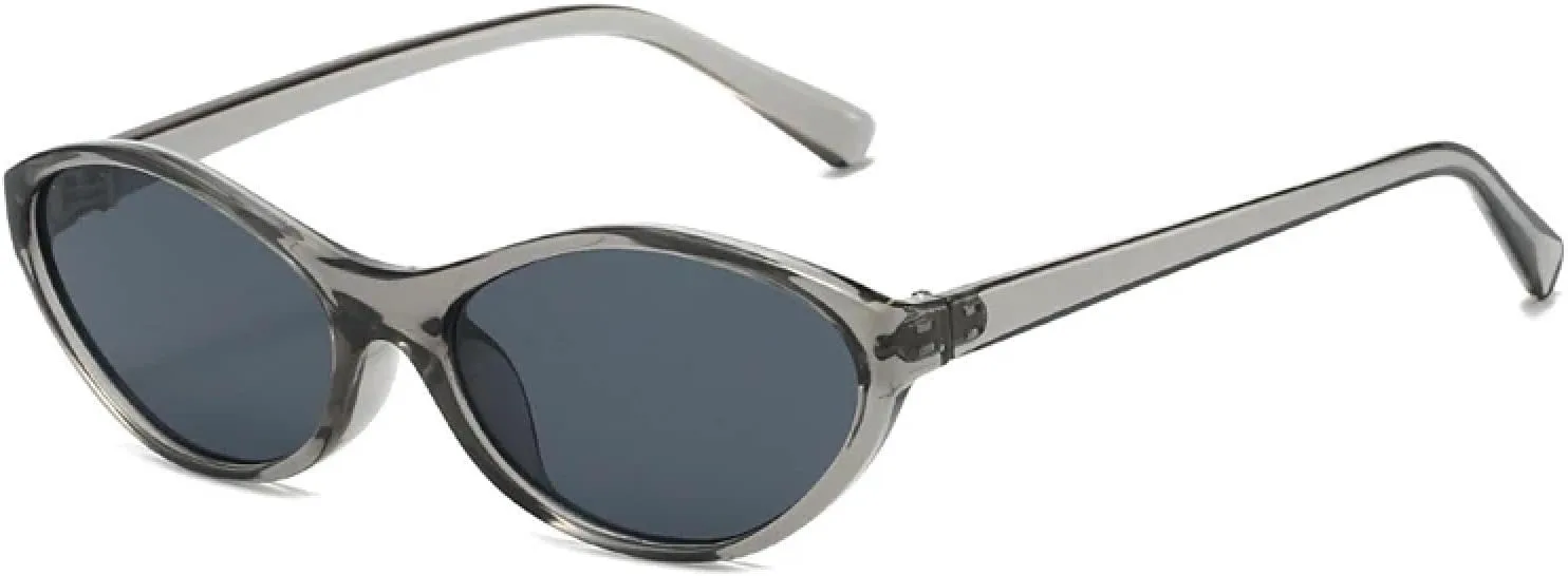 

Солнцезащитные очки с защитой от УФ-излучения UV400 для женщин и мужчин | Очки «кошачий глаз» | для занятий спортом на открытом воздухе DSVIGF, Grey Grey