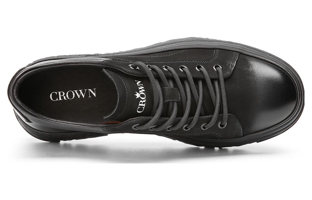 Кроссовки мужские Lifestyle Shoes Men Low-Top Black Crown — фото 3