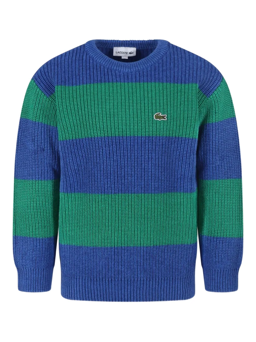 

Джемпер в полоску Lacoste Kids, синий
