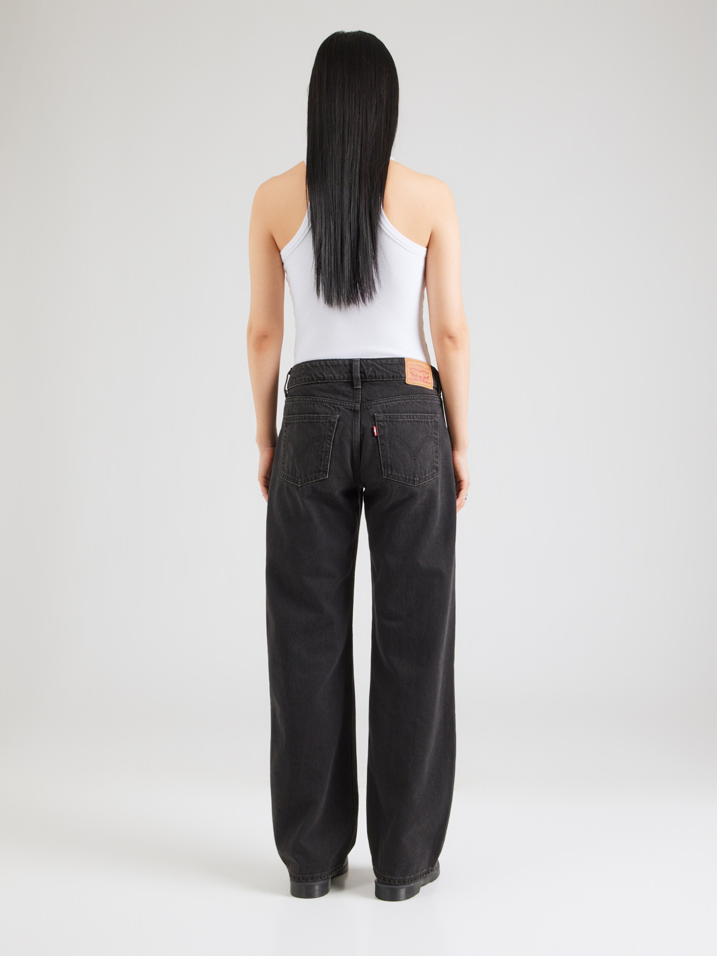 LEVI'S  Джинсы свободного кроя 'Superlow Loose Jeans' в черном дениме — фото 4