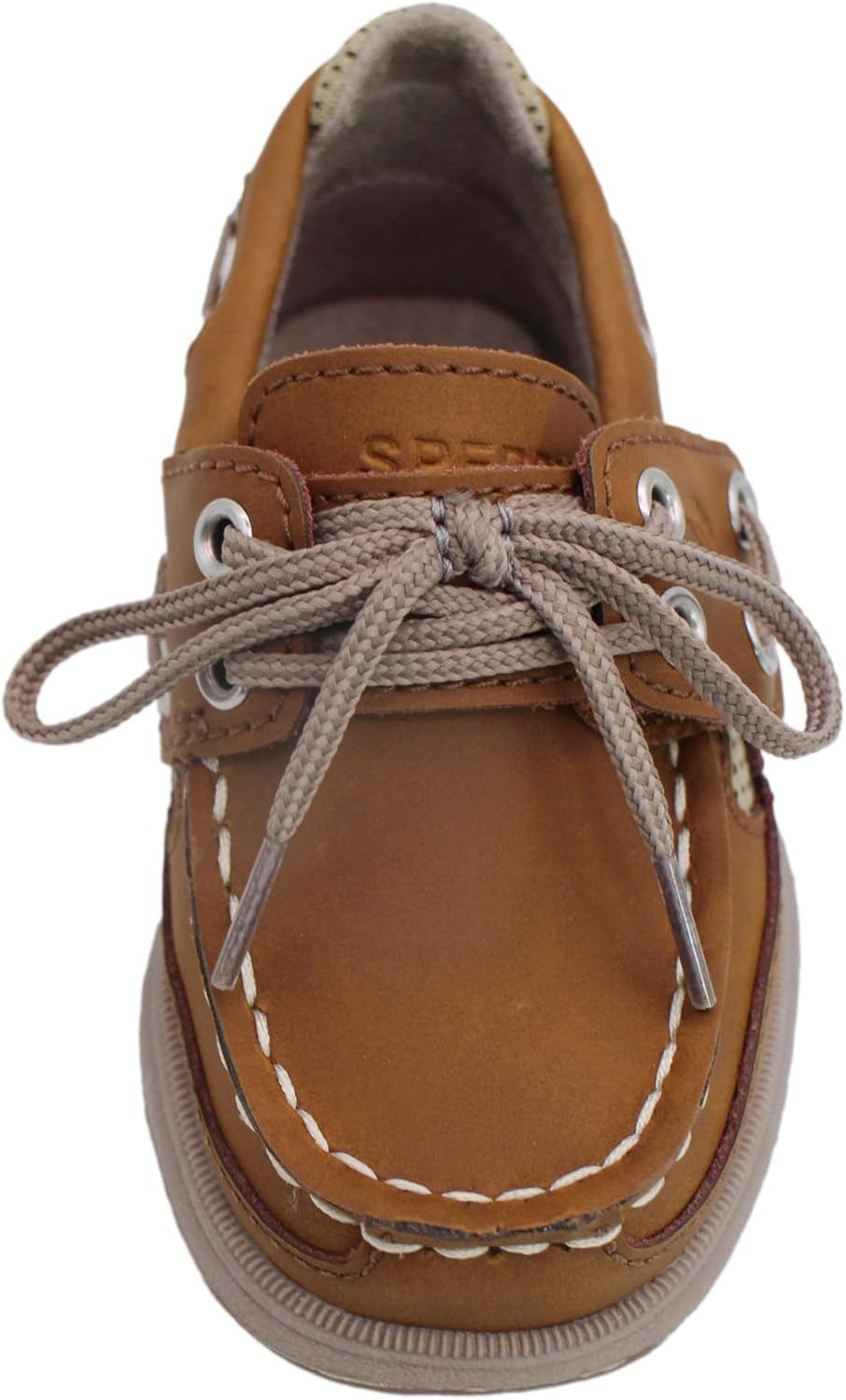 Детские ботинки Sperry Top-Sider Lanyard CB Boat Shoe, Toddler (1-4 Years) Dark Tan — фото 4