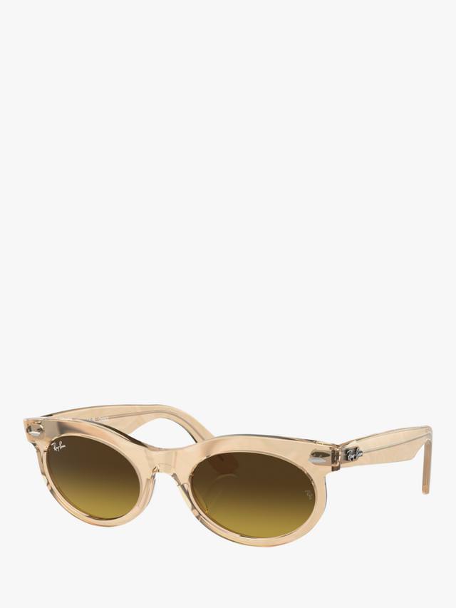 

RB2242 женские овальные солнцезащитные очки Ray-Ban, Photo Waves Brown