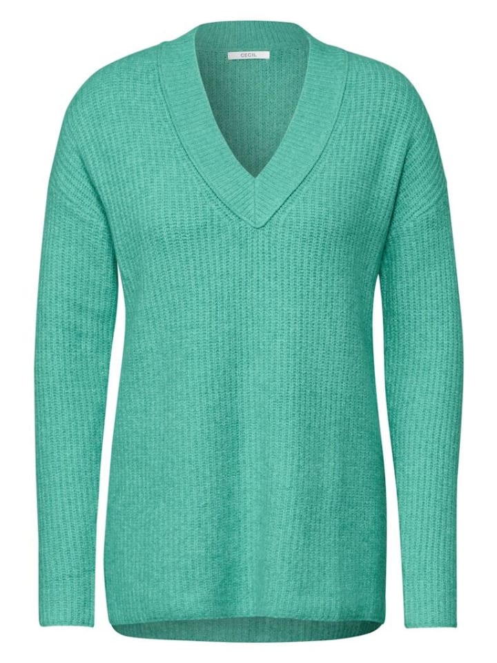

Пуловер Cecil Pullover, цвет aventurine green melange