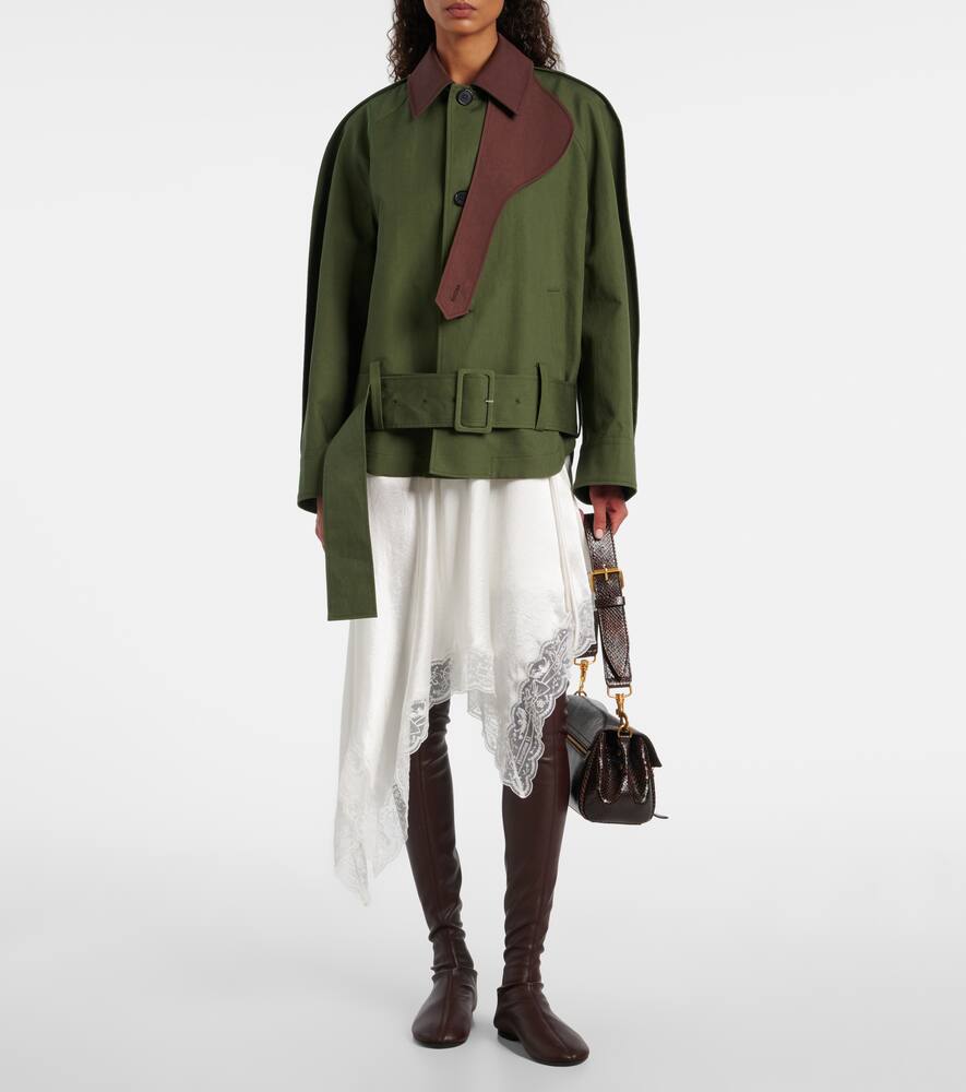 Ботфорты из стрейч-кожи Proenza Schouler, Mahogany — фото 3