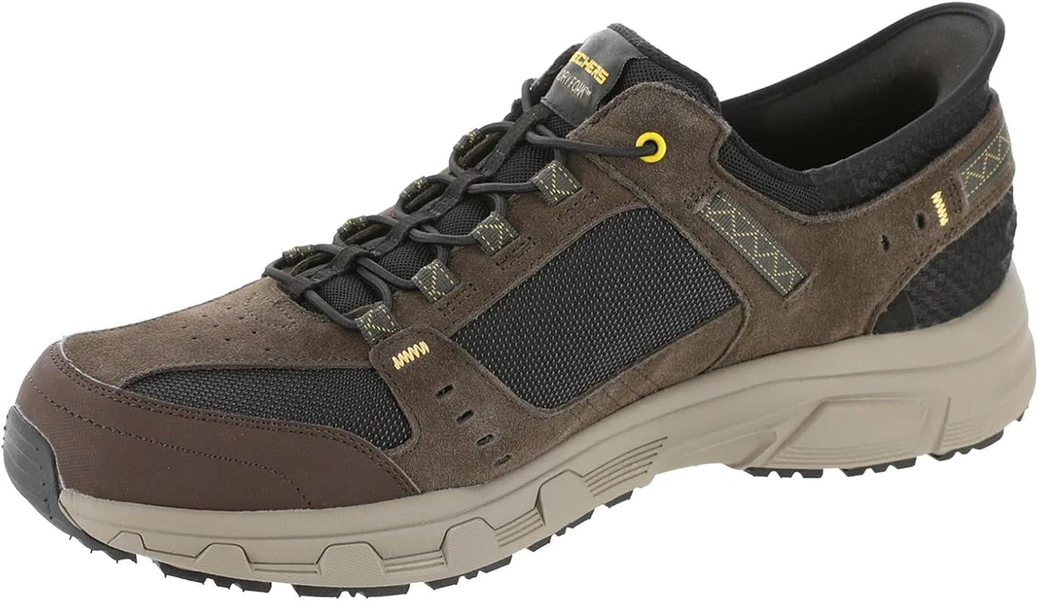 Мужские походные кроссовки Skechers Oak Canyon, неизменно выигрывающие в категории "Лучший выбор", Brown — фото 4