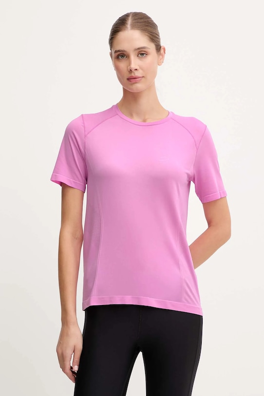 

Футболка для бега, предназначенная для занятий спортом. Compressport, розовый