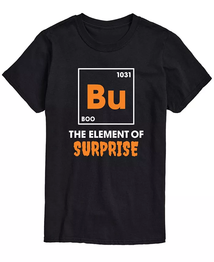 

Мужская футболка Bu Element Of Surprise классического кроя AIRWAVES, черный
