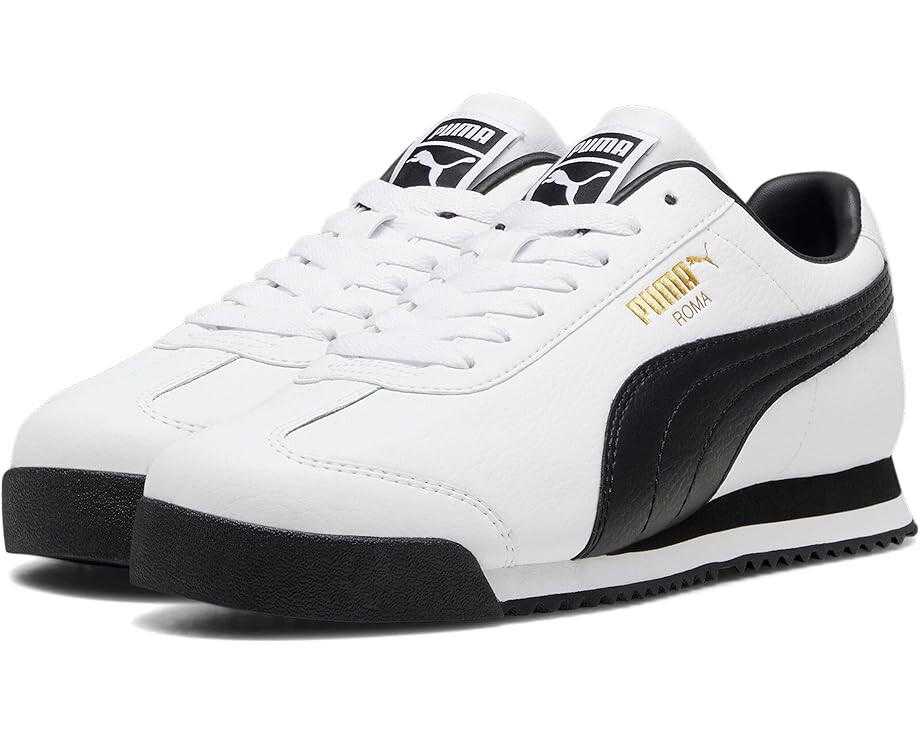 

Кроссовки PUMA Roma 24 Standard, цвет Puma White/Puma Black/Puma Team Gold