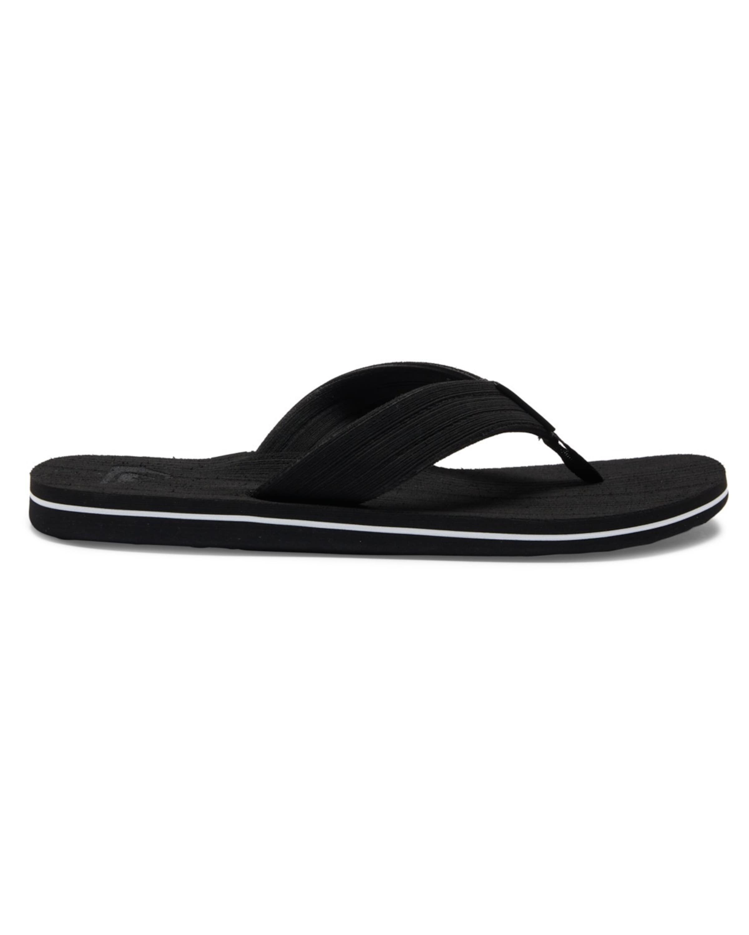 QUIKSILVER Сандалии T-Bar 'Molokai Layback' в черном цвете — фото 2