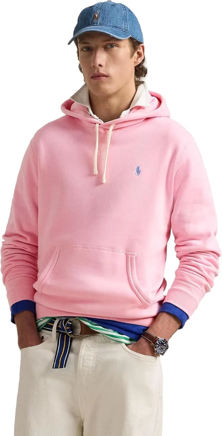Мужская флисовая толстовка POLO RALPH LAUREN The RL, Rl Carmel Pink — фото 2