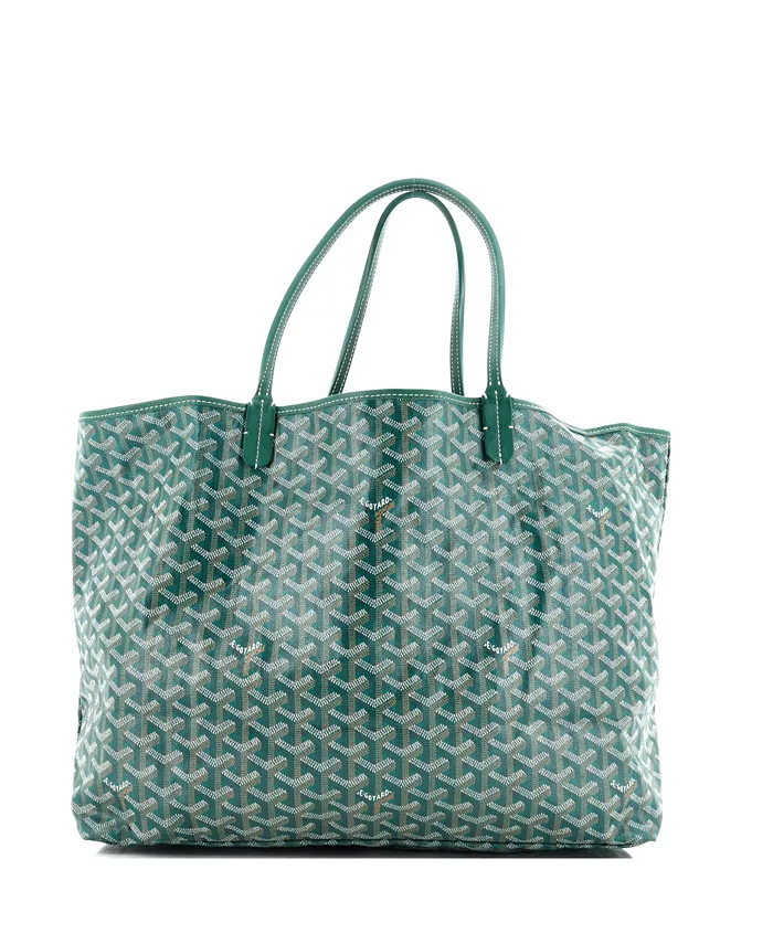 

Сумка-тоут GM Saint Louis с покрытием из холста Pre-Owned Goyard, зеленый