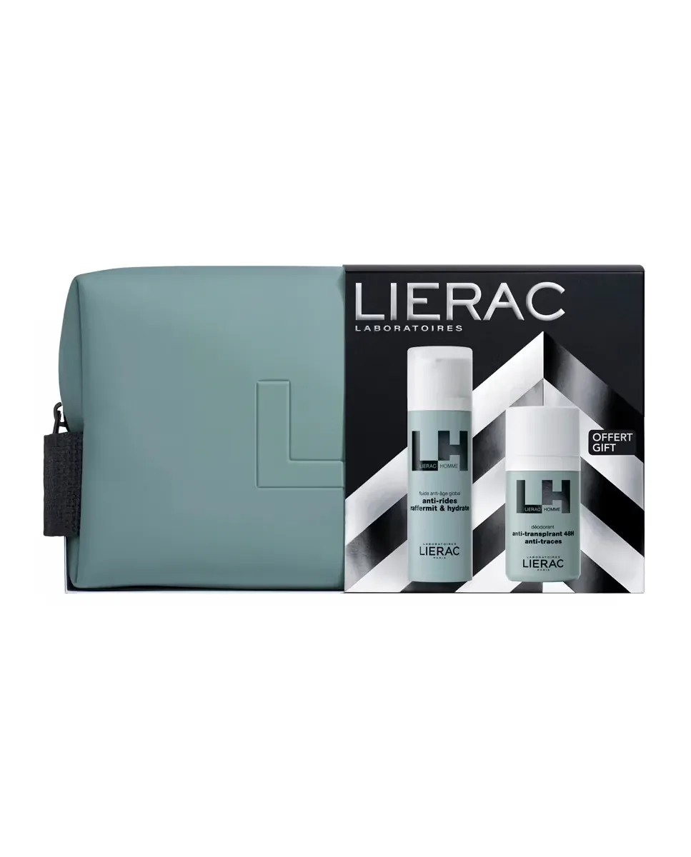 Подарочный набор Глобальная антивозрастная жидкость Homme Lierac — фото 2