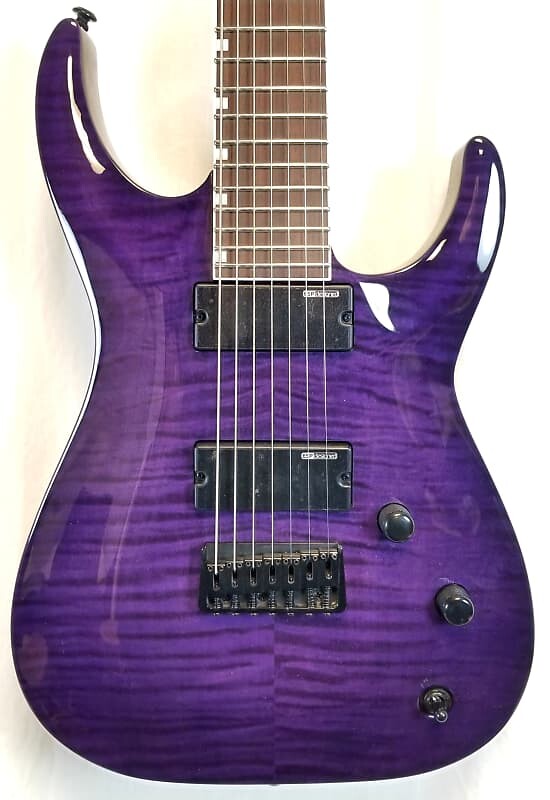 

Электрогитара ESP LTD SH-207 Brian "Head" Welch 7 String Electric Guitar, Flame Maple Top, See Thru Purple 2023