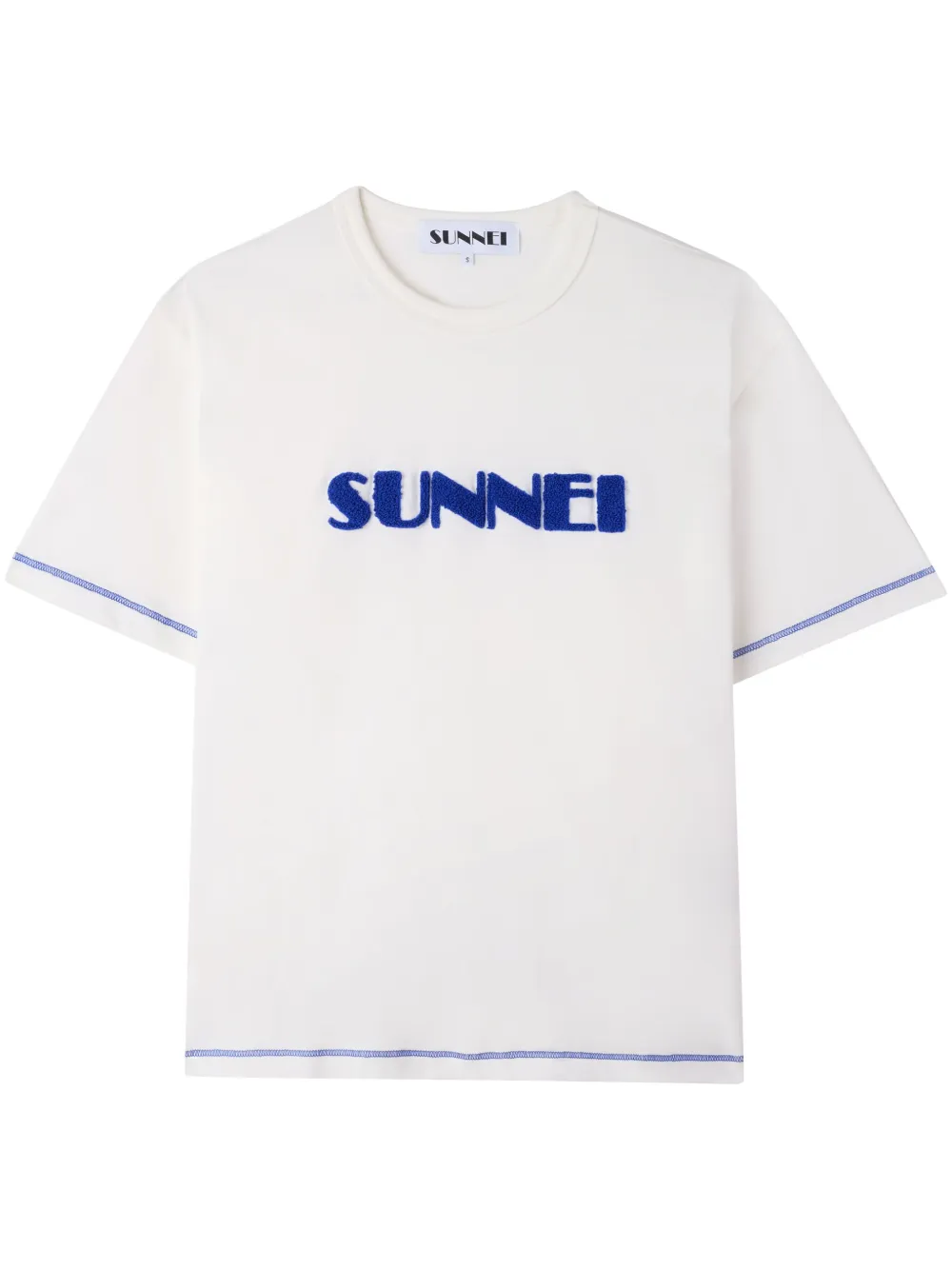 

Футболка с логотипом Sunnei, белый
