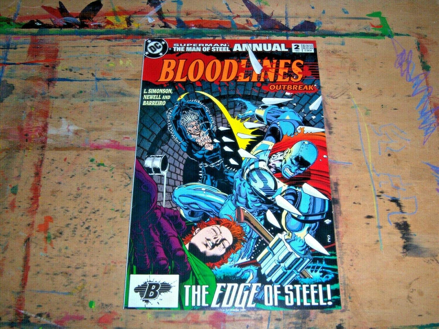 

Superman Man of Steel #2 Annual (DC Comics)