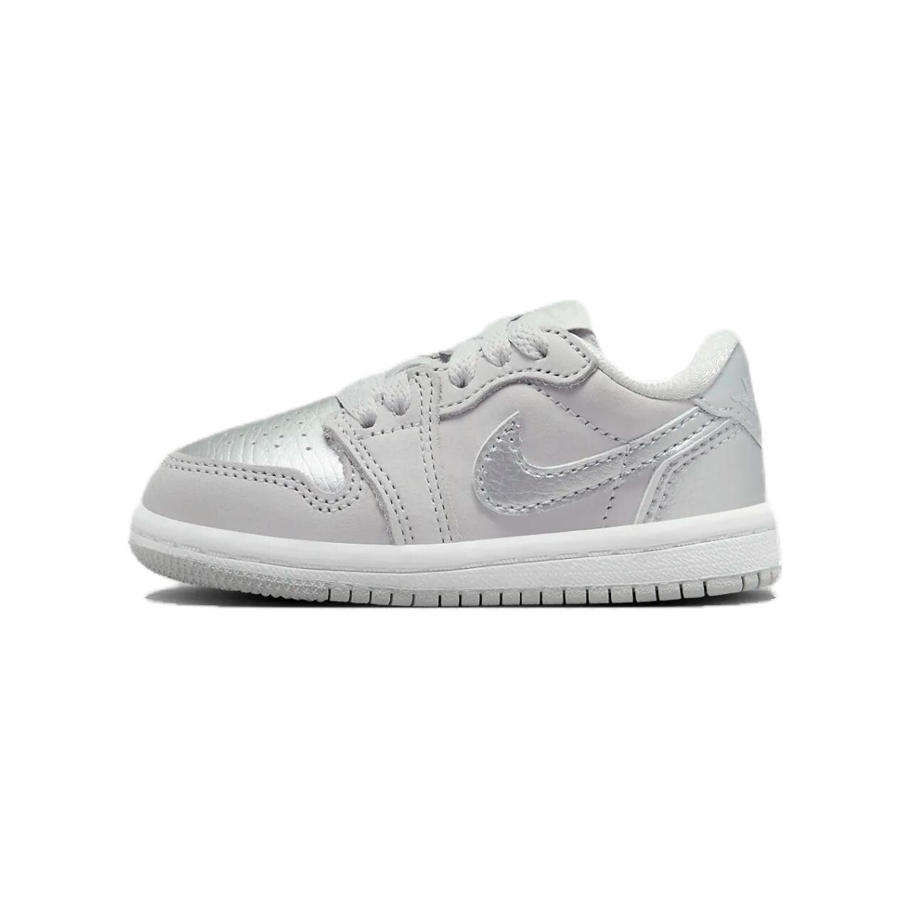 

Кроссовки Jordan 1 Low OG Metallic Silver TD, белый