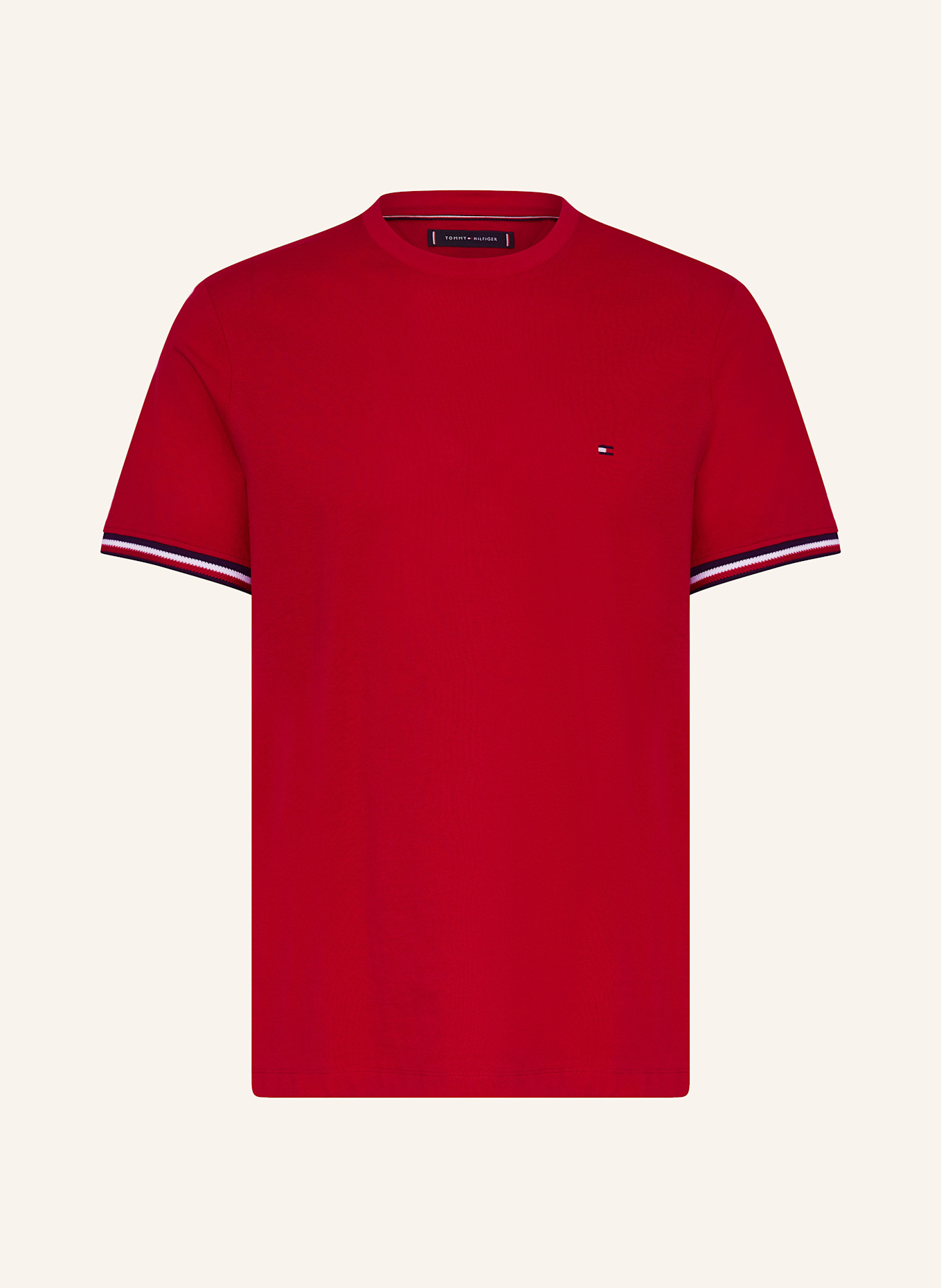 

Футболка пике Tommy Hilfiger, красный
