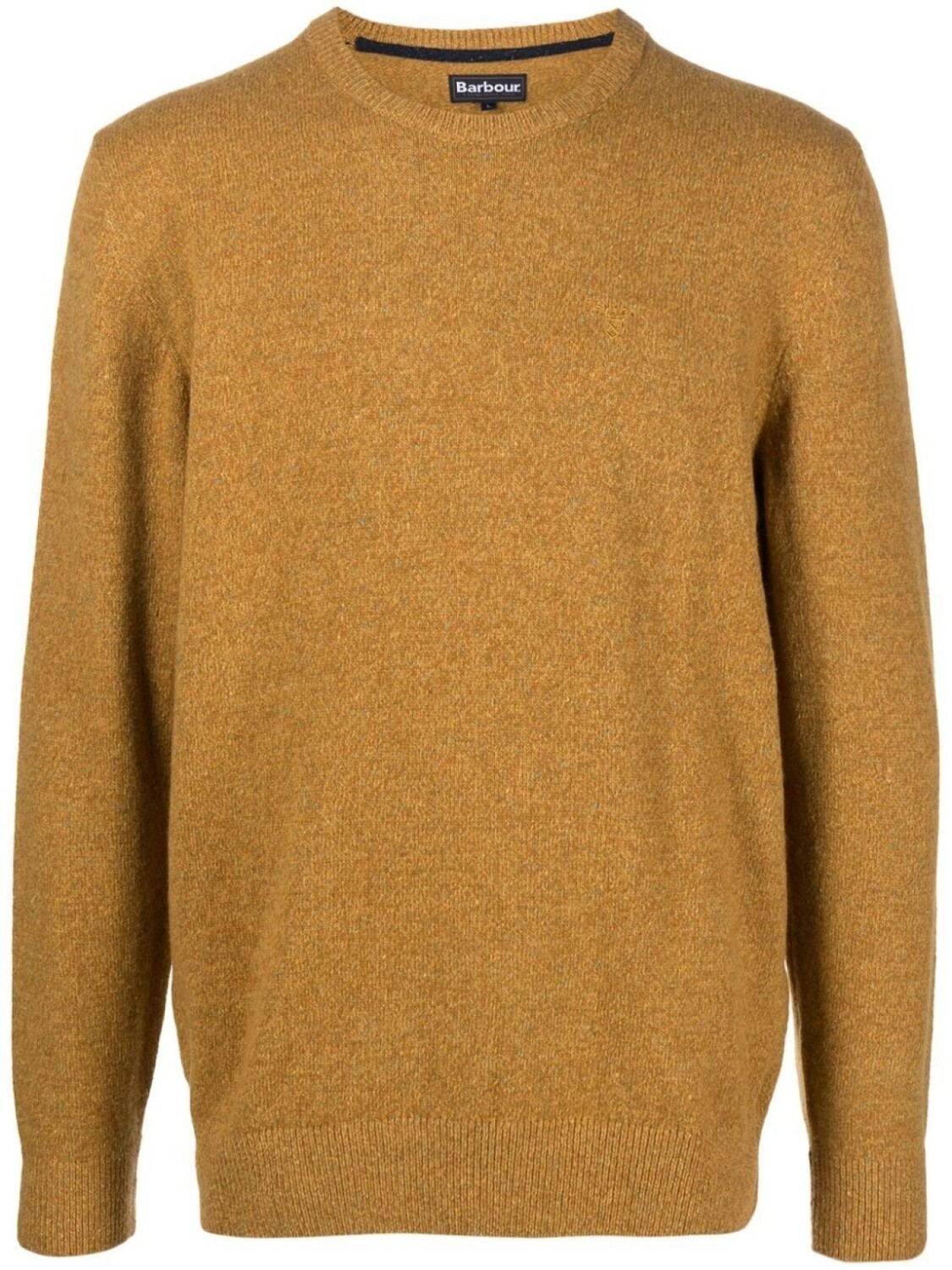 

Barbour джемпер тонкой вязки с отделкой в рубчик, желтый