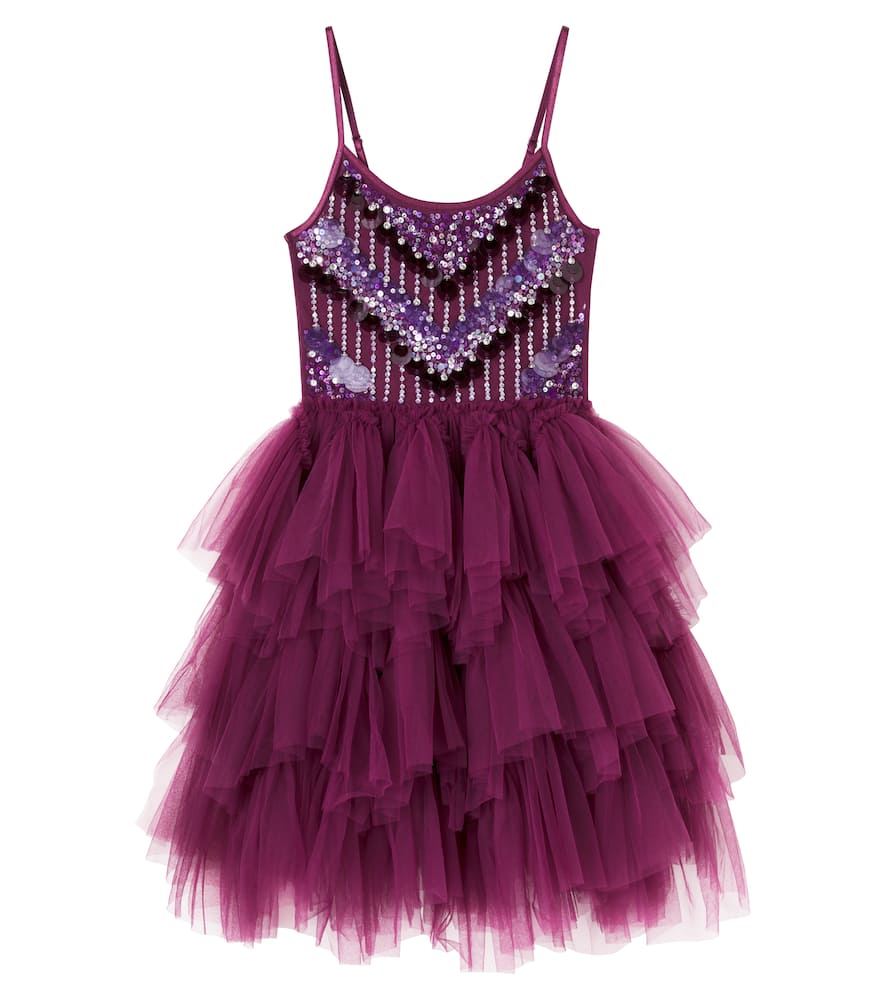 

Платье Royal Debut из тюля с пайетками Tutu Du Monde, Blackberry