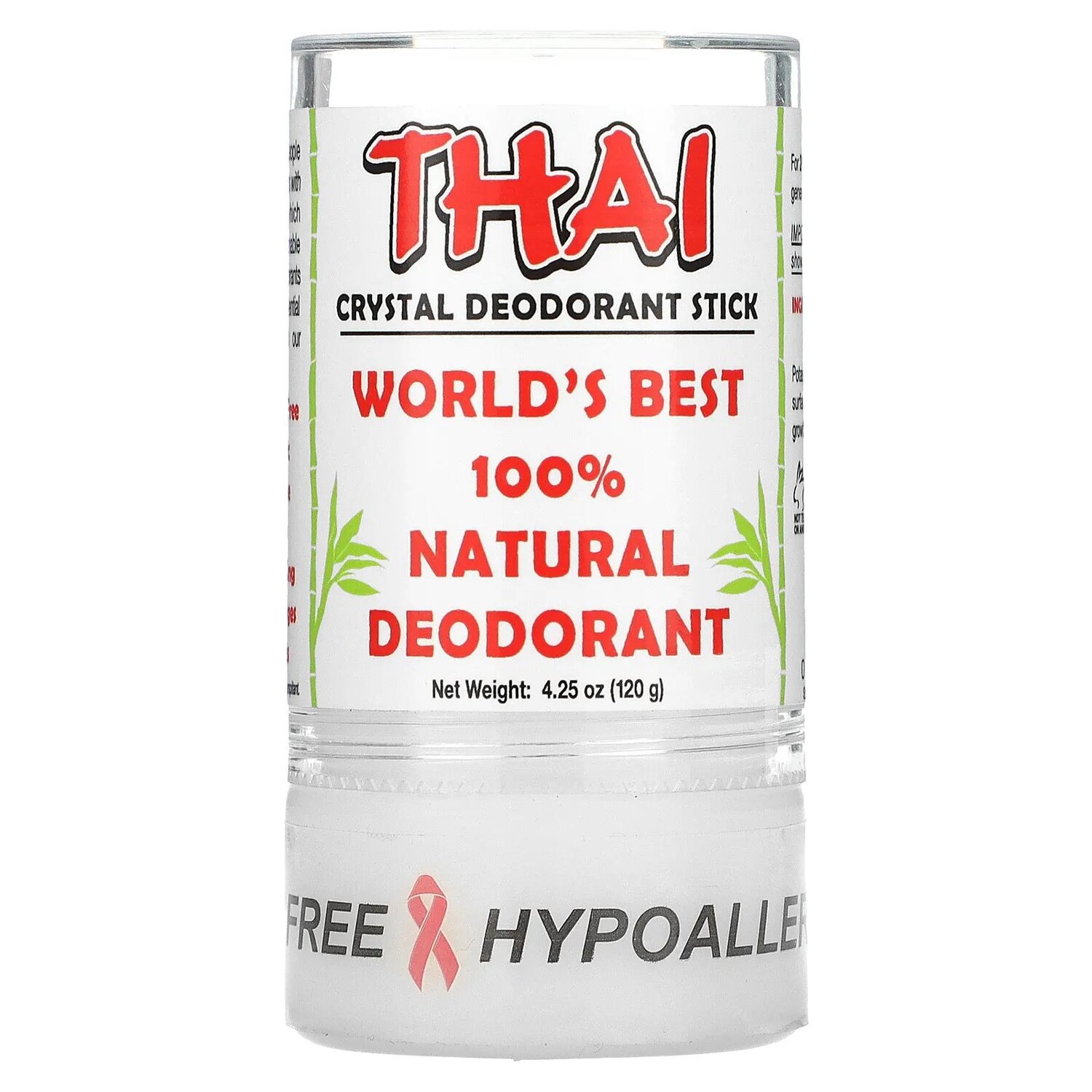 

Thai Deodorant Stone Шариковый дезодорант Тайский Кристалл 4.25 унций (120 г)