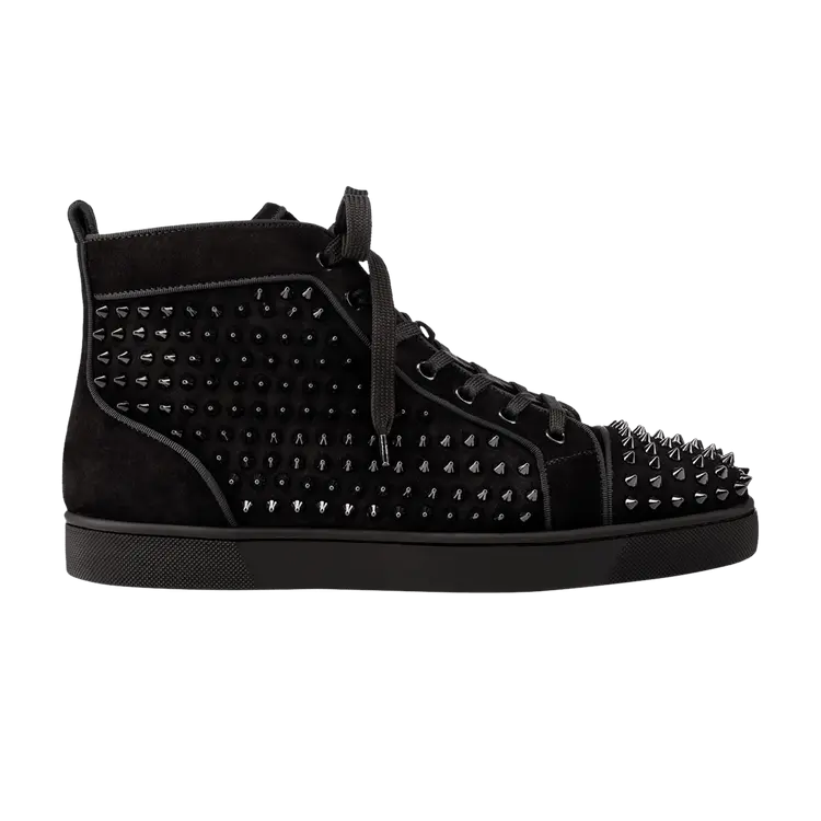 

Кроссовки Christian Louboutin Louis Orlato Spikes Black, черный