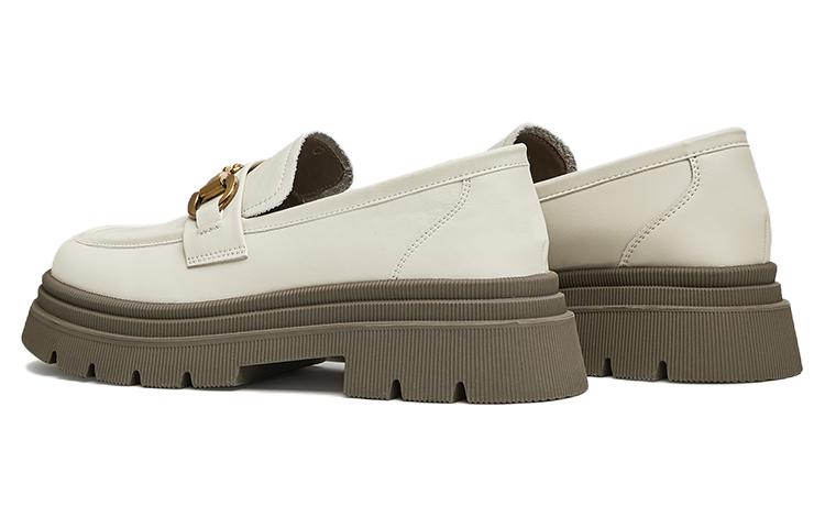 Женские лоферы Black/Beige BASTO — фото 4