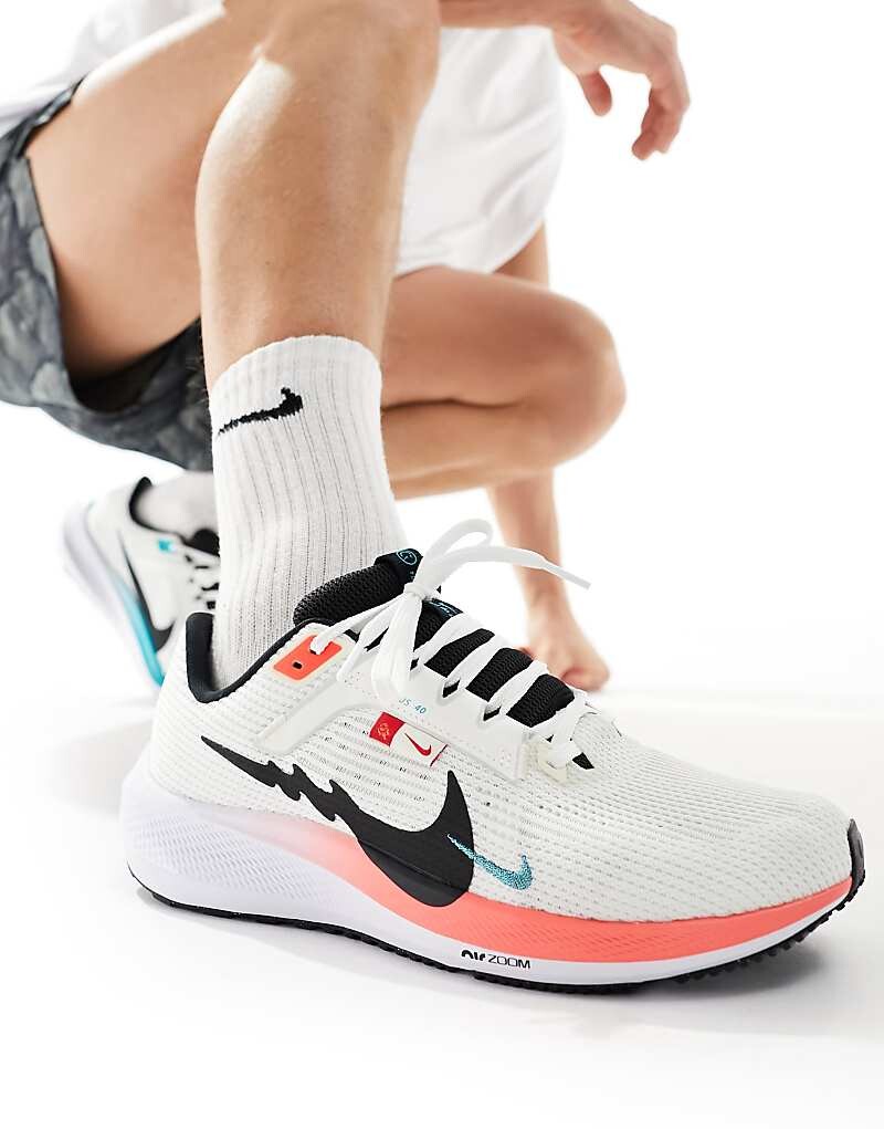 

Белые кроссовки Nike Running Air Zoom Pegasus 40, Белый, Белые кроссовки Nike Running Air Zoom Pegasus 40