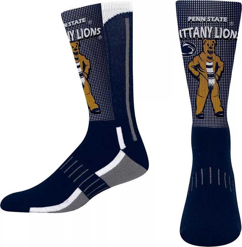

Молодежные носки-талисманы Nittany Lions для босых ног Penn State Nittany Lions For Bare Feet