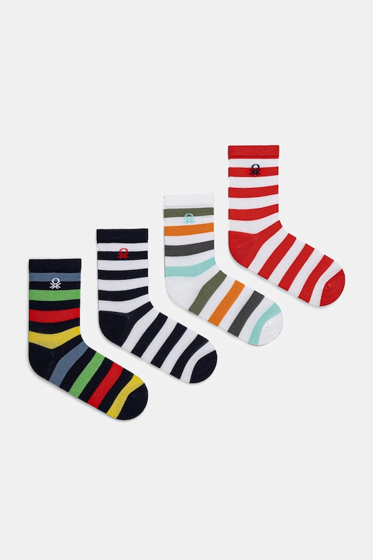 

Детские носки 4 пары United Colors Of Benetton, мультиколор
