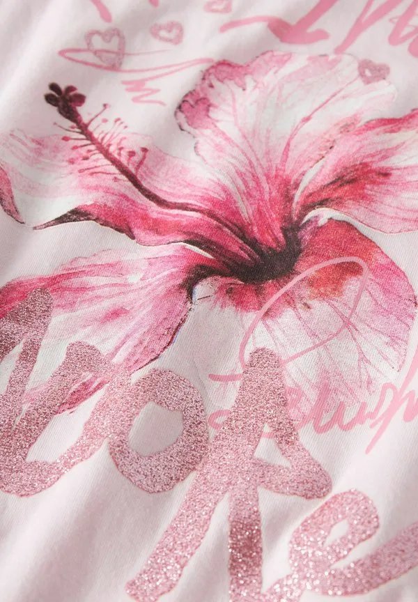 Футболка с принтом в виде блесток Name It, Cradle Pink — фото 3