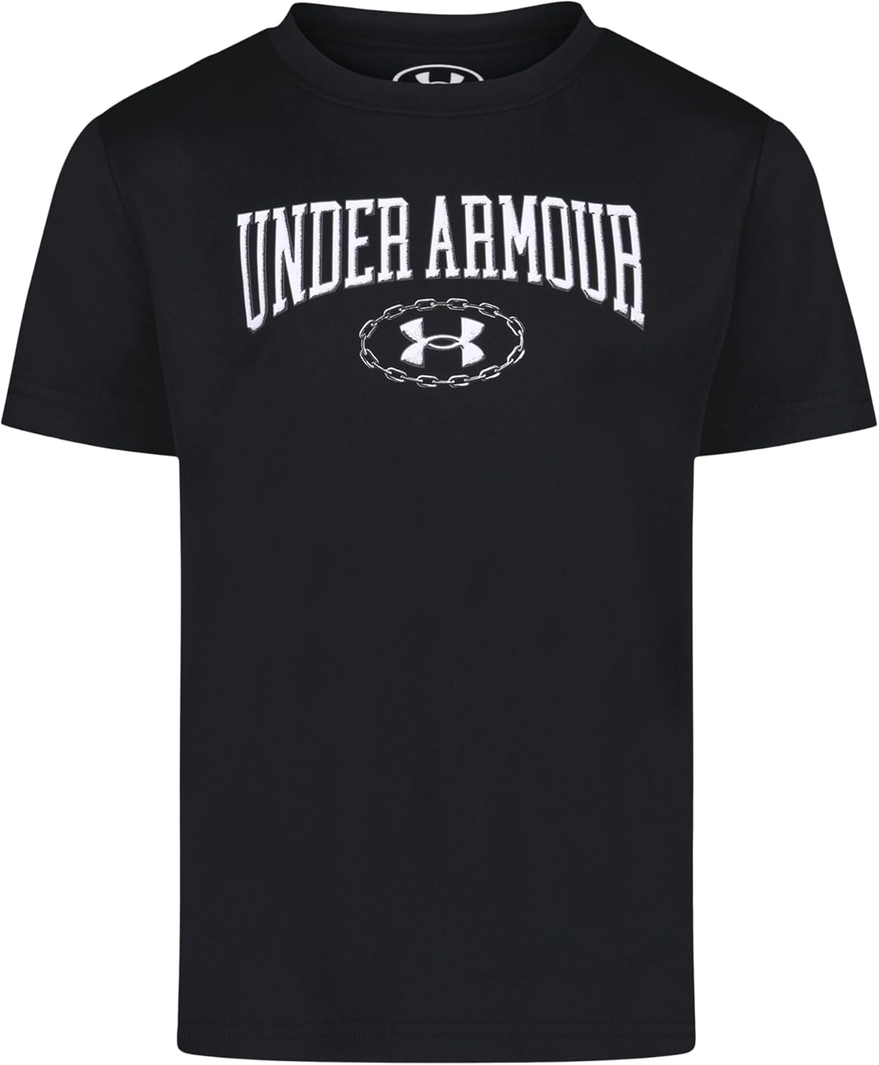 

Футболка Under Armour для мальчиков, круглый вырез, легкая и дышащая, Black Tech Wordmark, Черный, Футболка Under Armour для мальчиков, круглый вырез, легкая и дышащая, Black Tech Wordmark