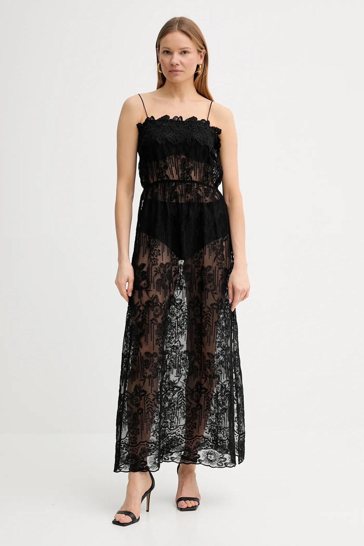 

Платье Ermanno Scervino, черный