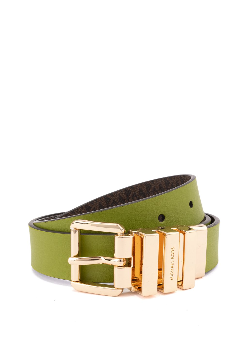 

Пояс REVERSIBLE MICHAEL Michael Kors, зеленый