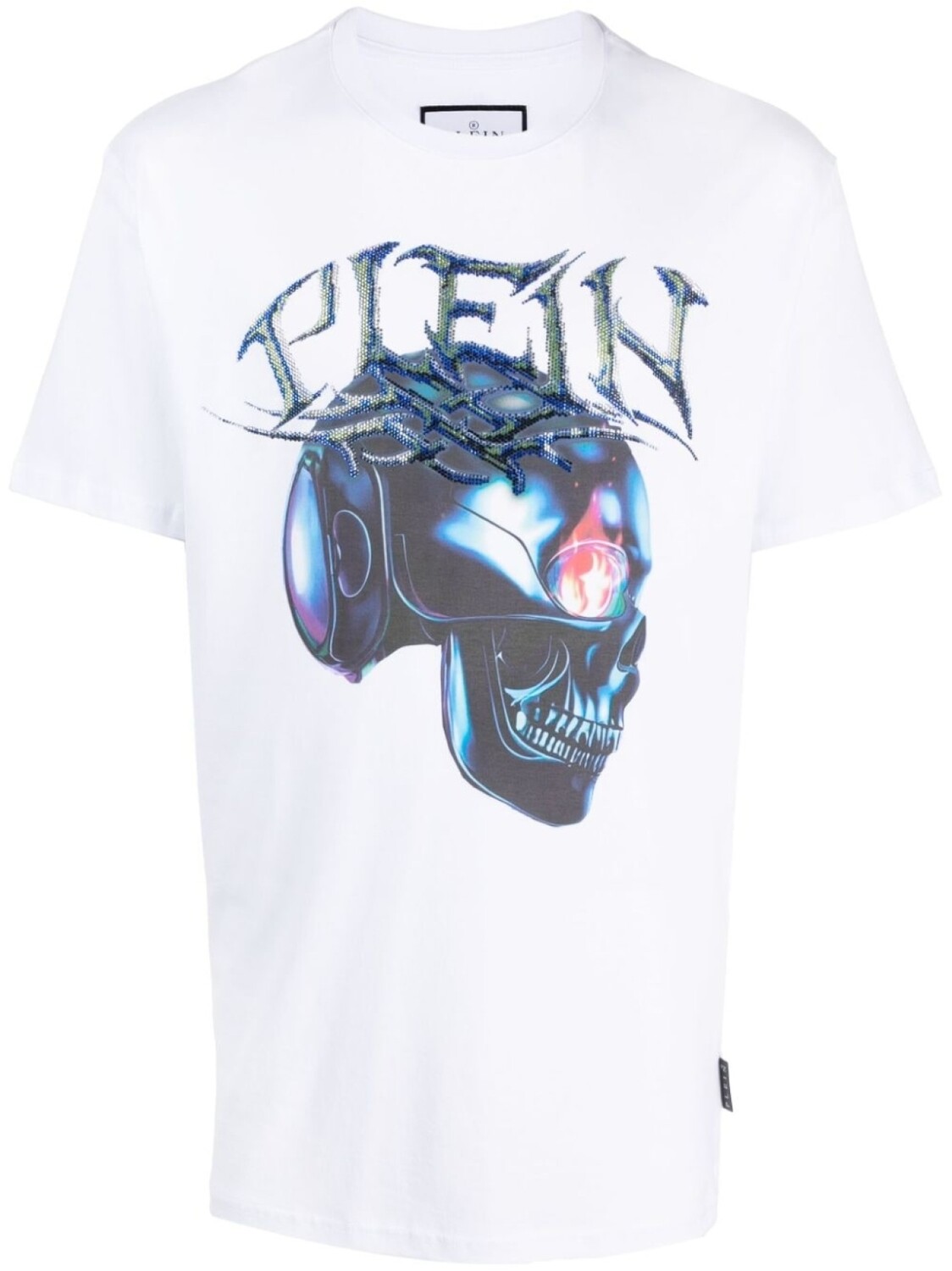 

Philipp Plein футболка SS Chrome, белый