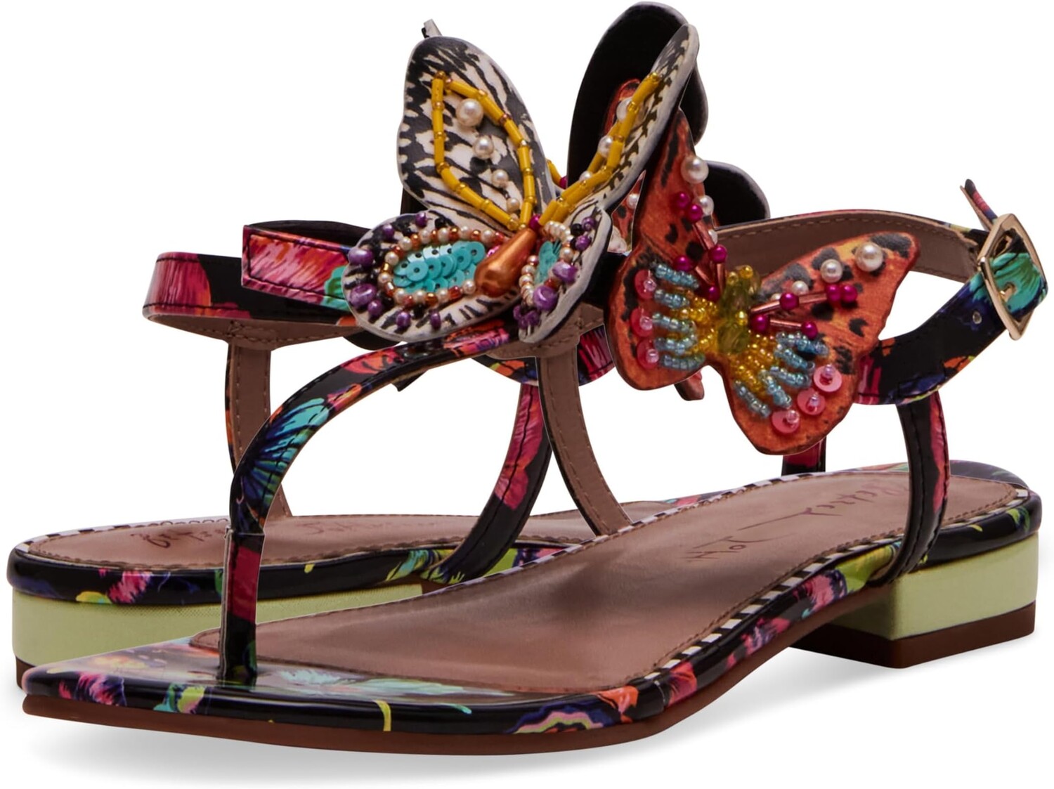 

Сандалии Blue by Betsey Johnson Dacie, цвет Black Multi