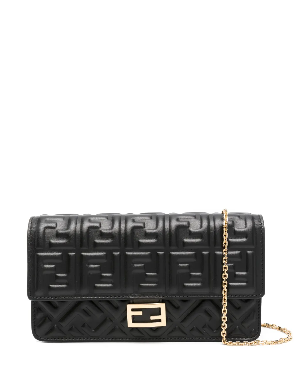 

Кошелек Baguette на цепочке FENDI, черный